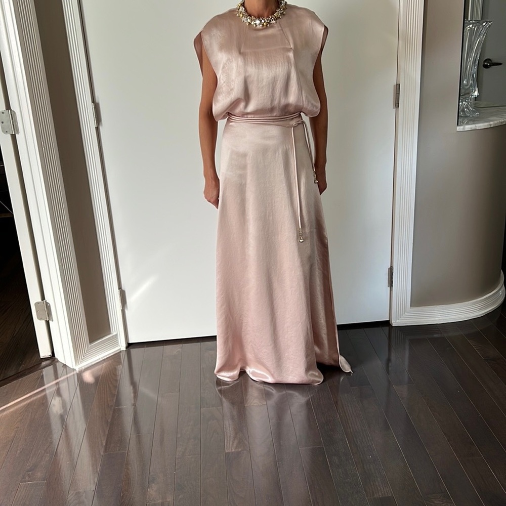 Blush Lanvin dress: size 34. Never worn.